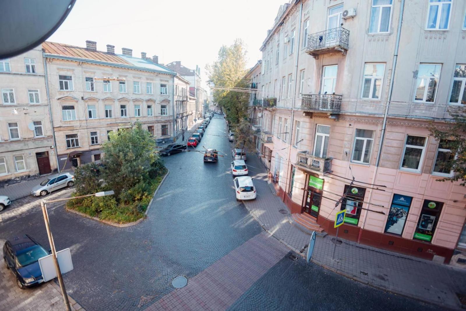 На Шептицьких Apartment ลวีฟ ภายนอก รูปภาพ